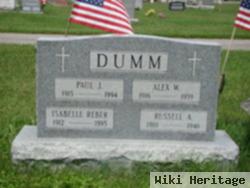 Pvt Russell A. Dumm