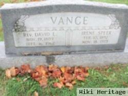 Rev David L. Vance