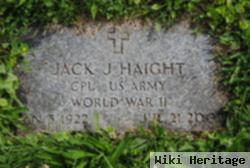 Jack J Haight