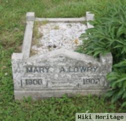 Mary A. Lowry