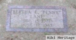 Bertha E "penny" Lane