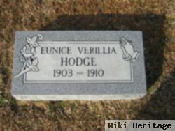 Eunice Verillia Hodge