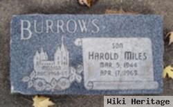 Harold Miles Burrows