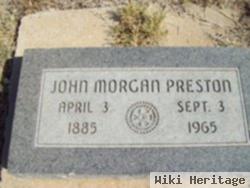 John Morgan Preston