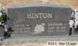 Willie O Hinton