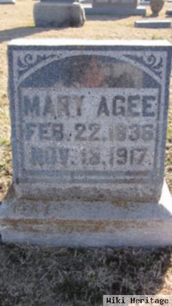 Mary Anna Nicklas Agee