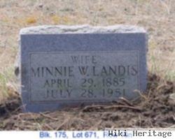 Minnie W Landis
