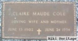 Claire Maude Windal Cole