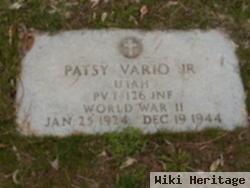 Pvt Patsy Vario, Jr