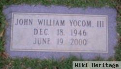 John William Yocom, Iii