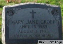 Mary Jane Groff