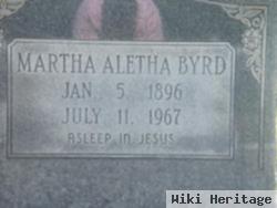 Martha Aletha Byrd
