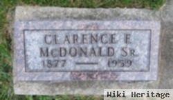 Clarence F Mcdonald, Sr