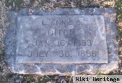 L. Annie C. Ditch