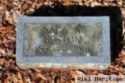 Sara A. Benton