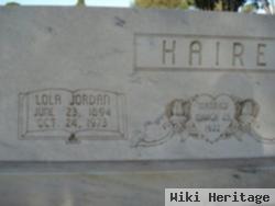 Lola Jordon Haire