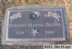 Dorothy Maxine Zeigler