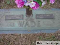 C. Harold Wade