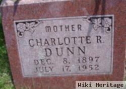 Charlotte R Dunn