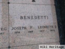 Joseph F Benedetti