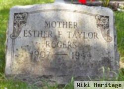 Esther F Taylor Rogers