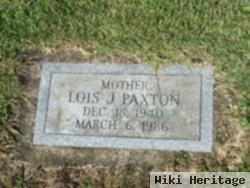 Lois J Paxton