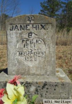 Jane Hix