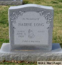 Nadine Long