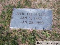 Effie Lee Fuller