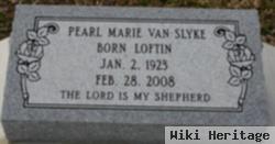 Pearl Marie Loftin Van Slyke