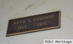 Ruth S Ozgood