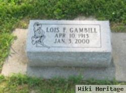 Lois F Gambill