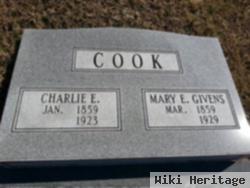 Charlie E Cook