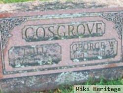 George W Cosgrove