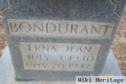 Erna Jean Bondurant