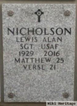 Lewis Alan Nicholson