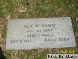 Rex W. Hann