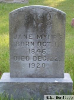 Jane Myers