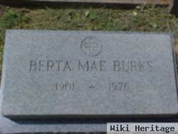 Berta Mae Moss Burks