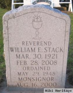 Rev William E. Stack