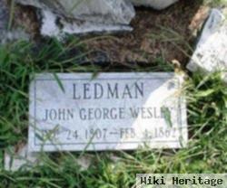 John George Wesley Ledman