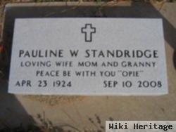 Pauline W. Standridge