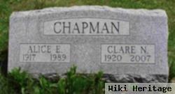 Clare N Chapman