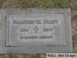 Frances M Pratt
