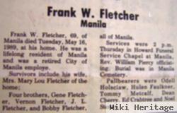 Frank W Fletcher