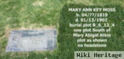 Mary Ann Key Moss