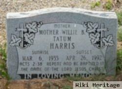 Willie B Tatum Harris