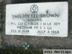 Pfc Vaughn Lee "skipper" Brown