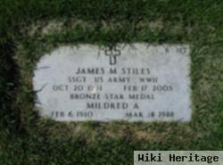 James M Stiles