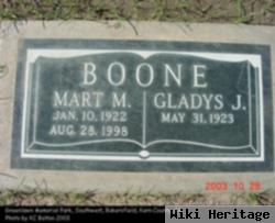 Gladys J. Boone